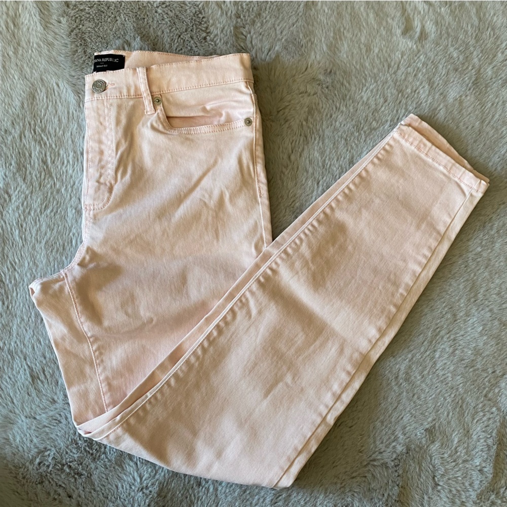 Banana Republic Pink Skinny Fit Jeans size 26/6